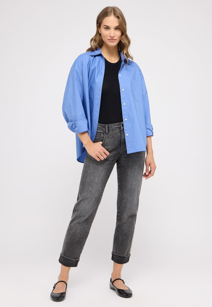 DARLEEN CROP TU, grey random used 12758 Bild 4