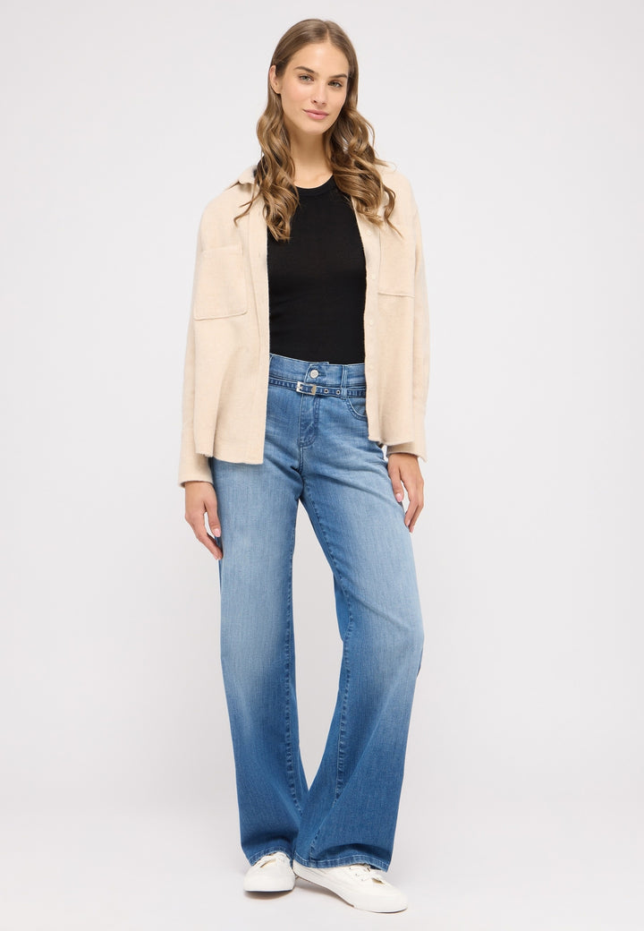 LIZ BELT, light blue used 3458 Bild 4