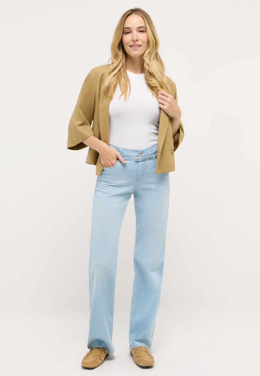 LIZ CITY, bleached blue used 3558 Bild 4