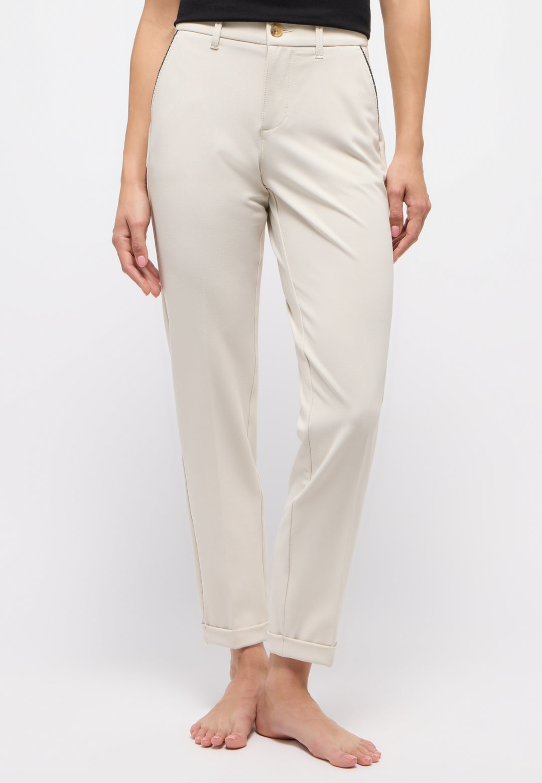 LOUISA CHINO TU GLAM, ecru 714 Bild 3
