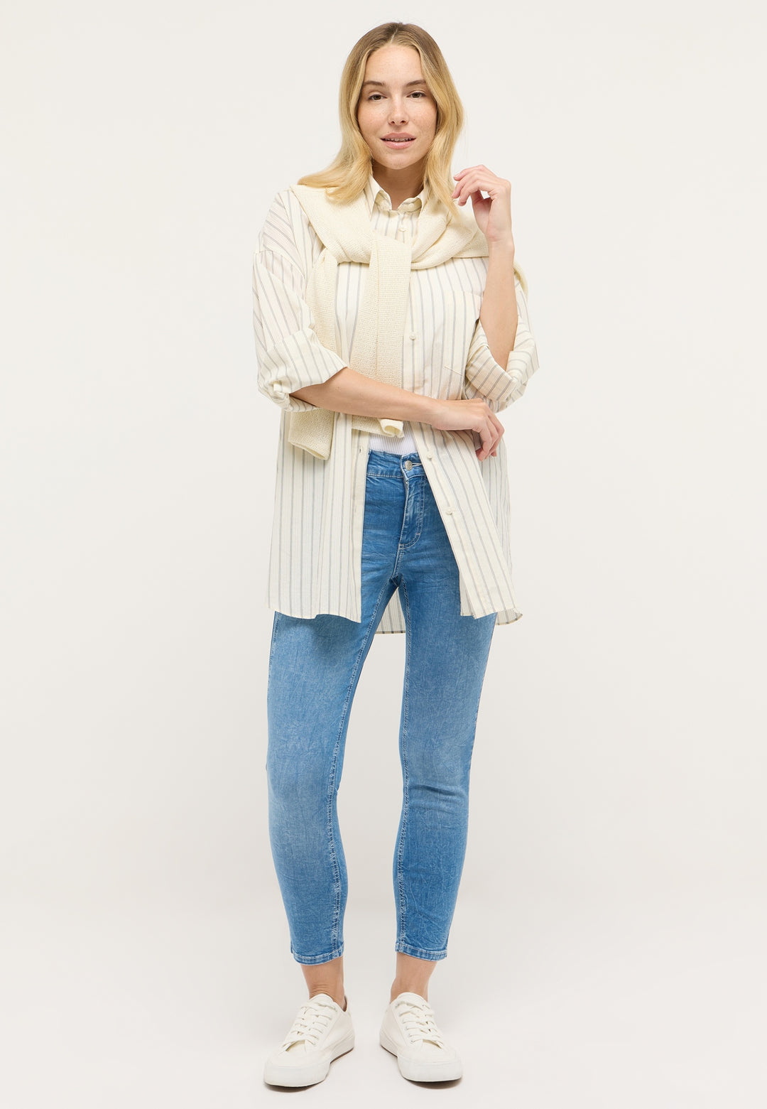 ORNELLA SEAM, light blue random used 34758 Bild 4