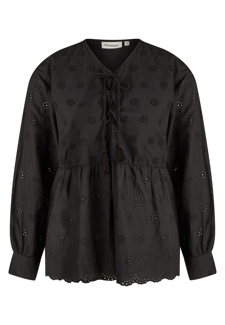 BLOUSE, BLACK 001-030300 Bild 1