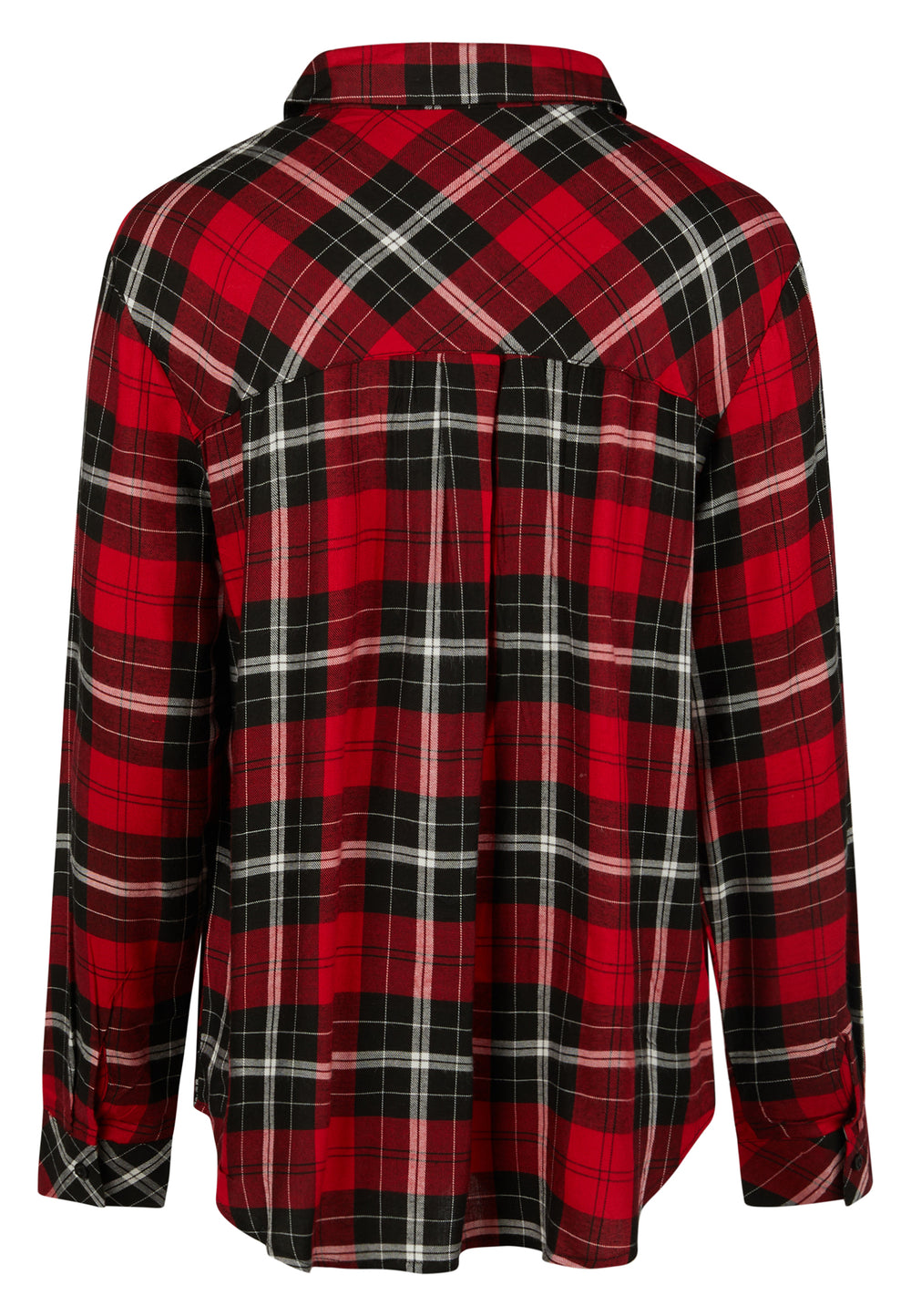 BLOUSE, DARK RED CHECK 601-155703 Bild 2