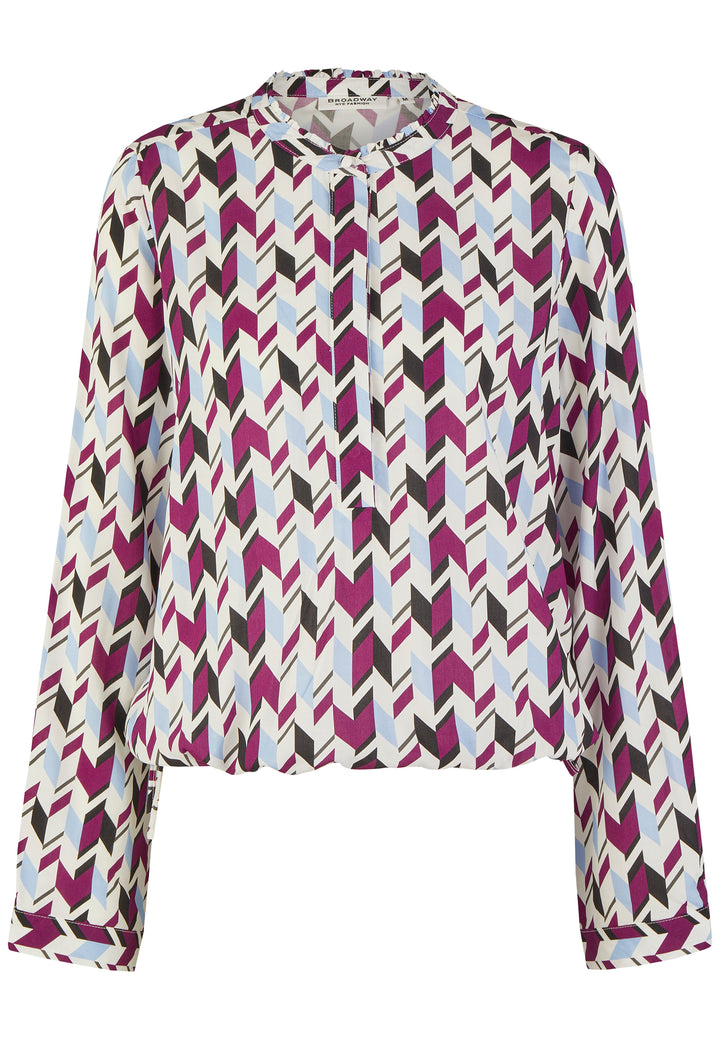 BLOUSE JESSI 08, GRAPE JUICE GRAPHIC 501-323001 Bild 1