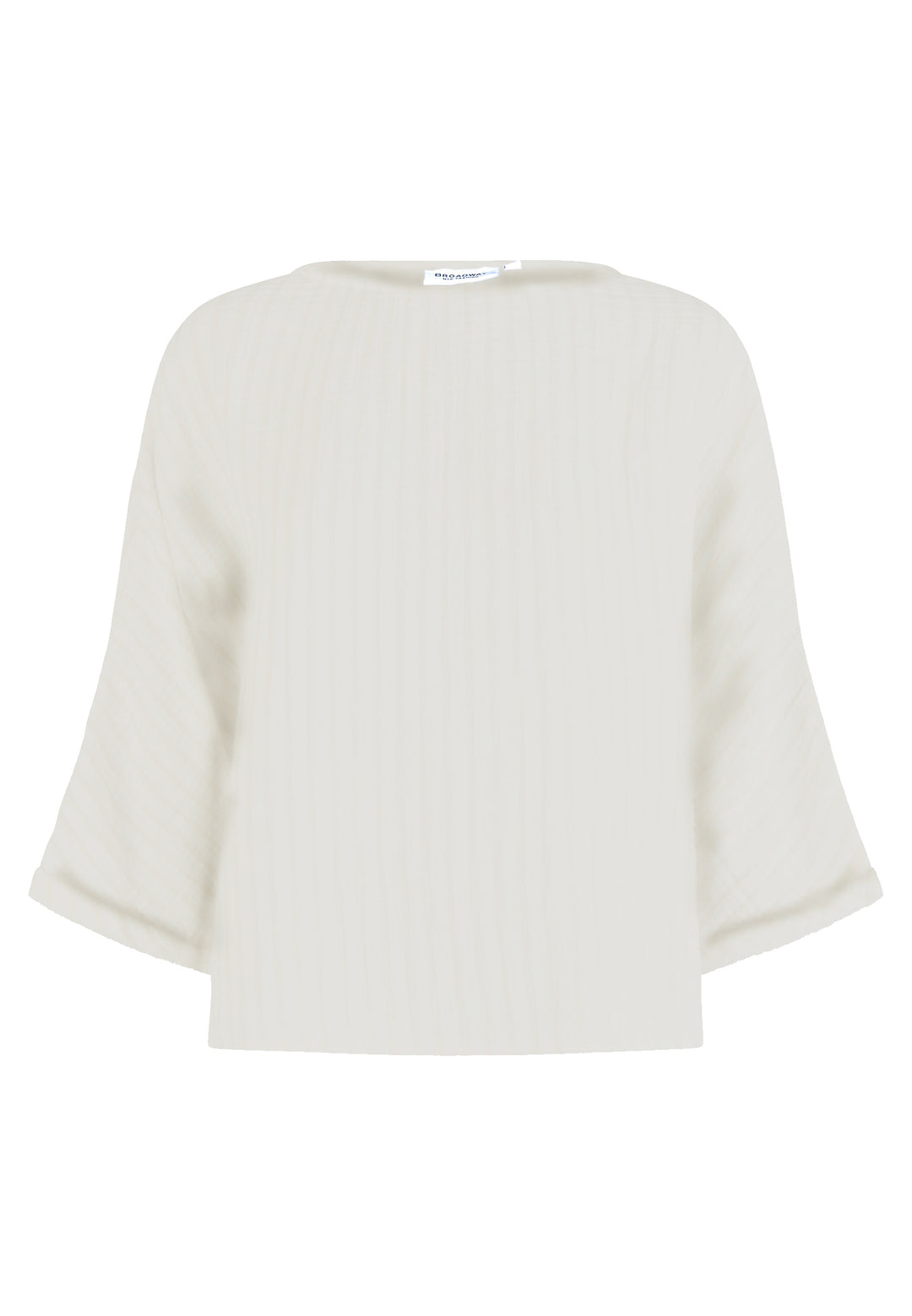 BLOUSE, SOFT WHITE SOLID 101-060602 Bild 1