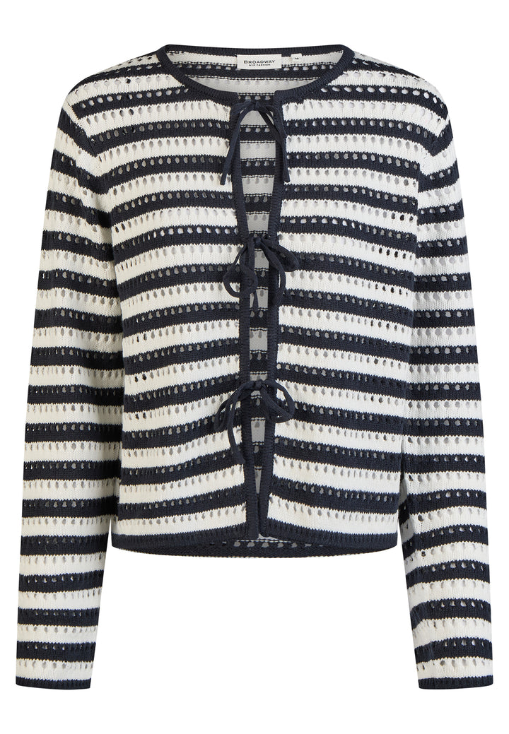CARDIGAN, NAVY BLUE STRIPE 402-392403 Bild 1