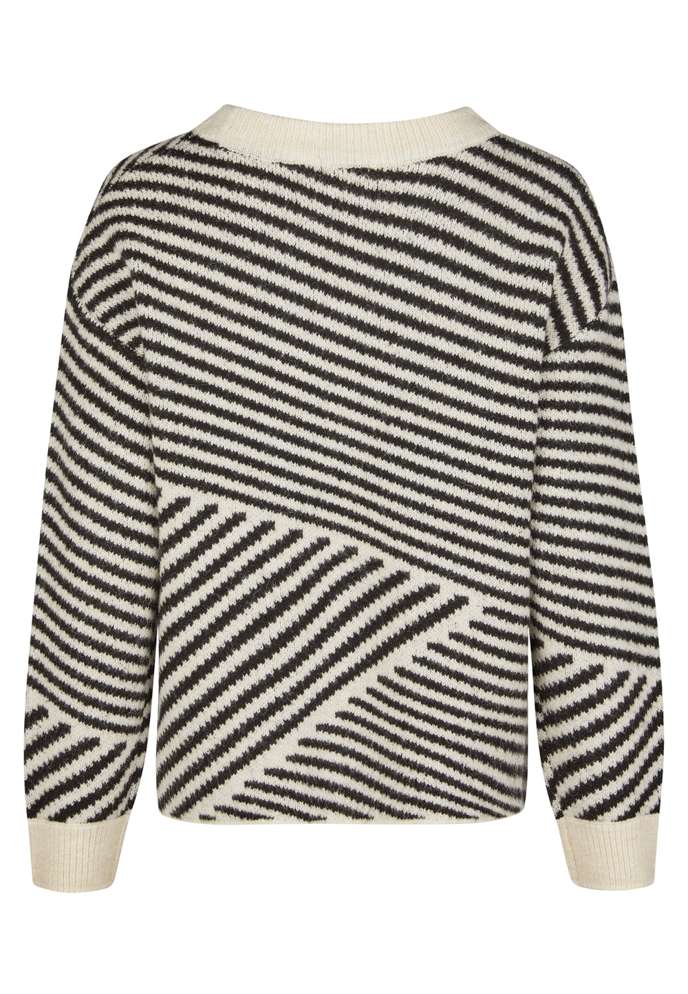 SWEATER, BLACK - CASHEW 001-030327 Bild 2