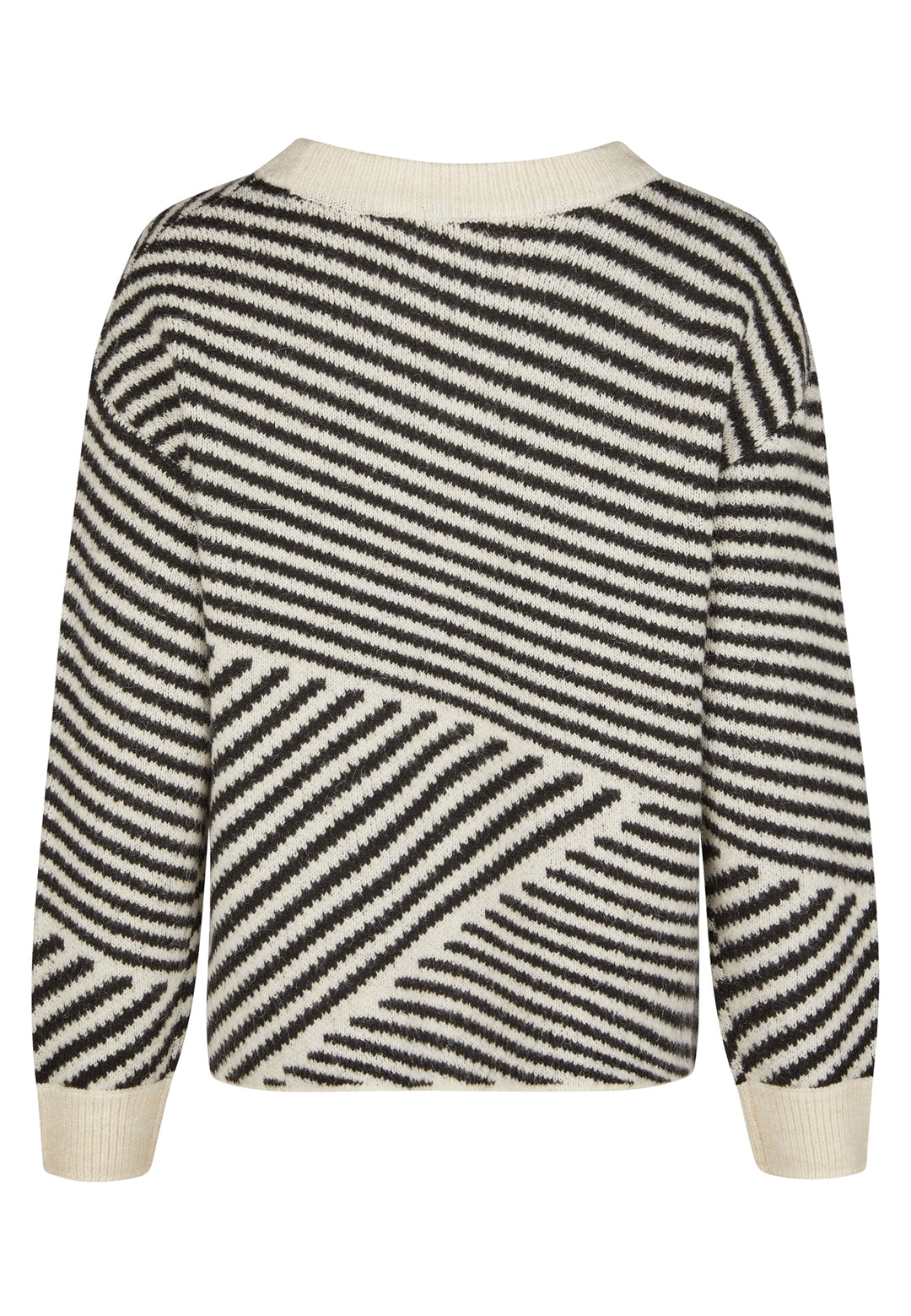 SWEATER, BLACK - CASHEW 001-030327 Bild 2