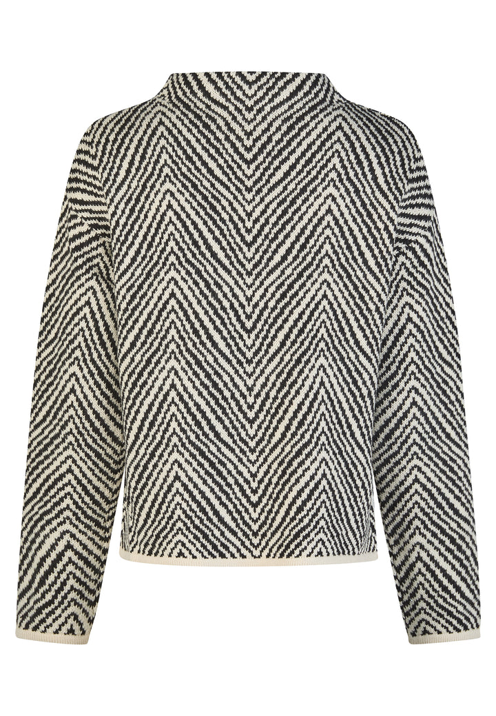 SWEATER, BLACK GRAPHIC 001-030314 Bild 2