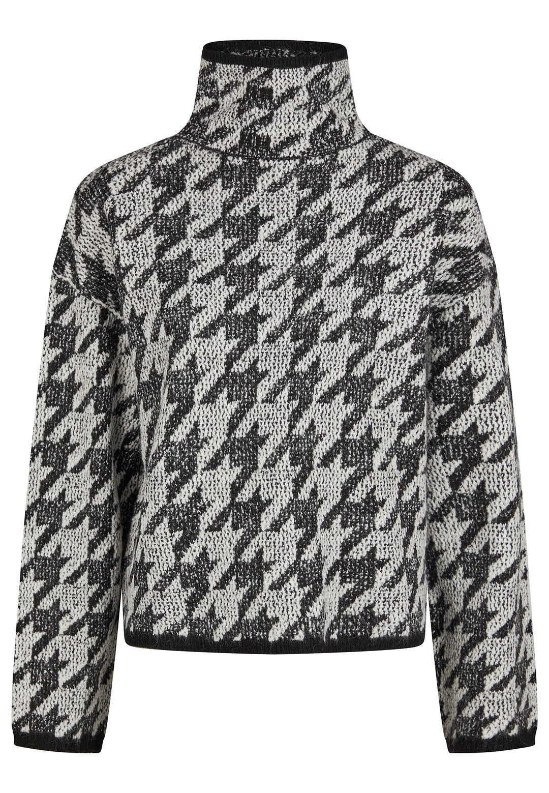 SWEATER, BLACK HOUNDSTOOTH 001-030316 Bild 1