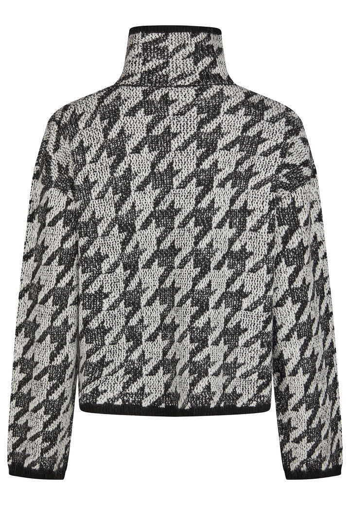 SWEATER, BLACK HOUNDSTOOTH 001-030316 Bild 2