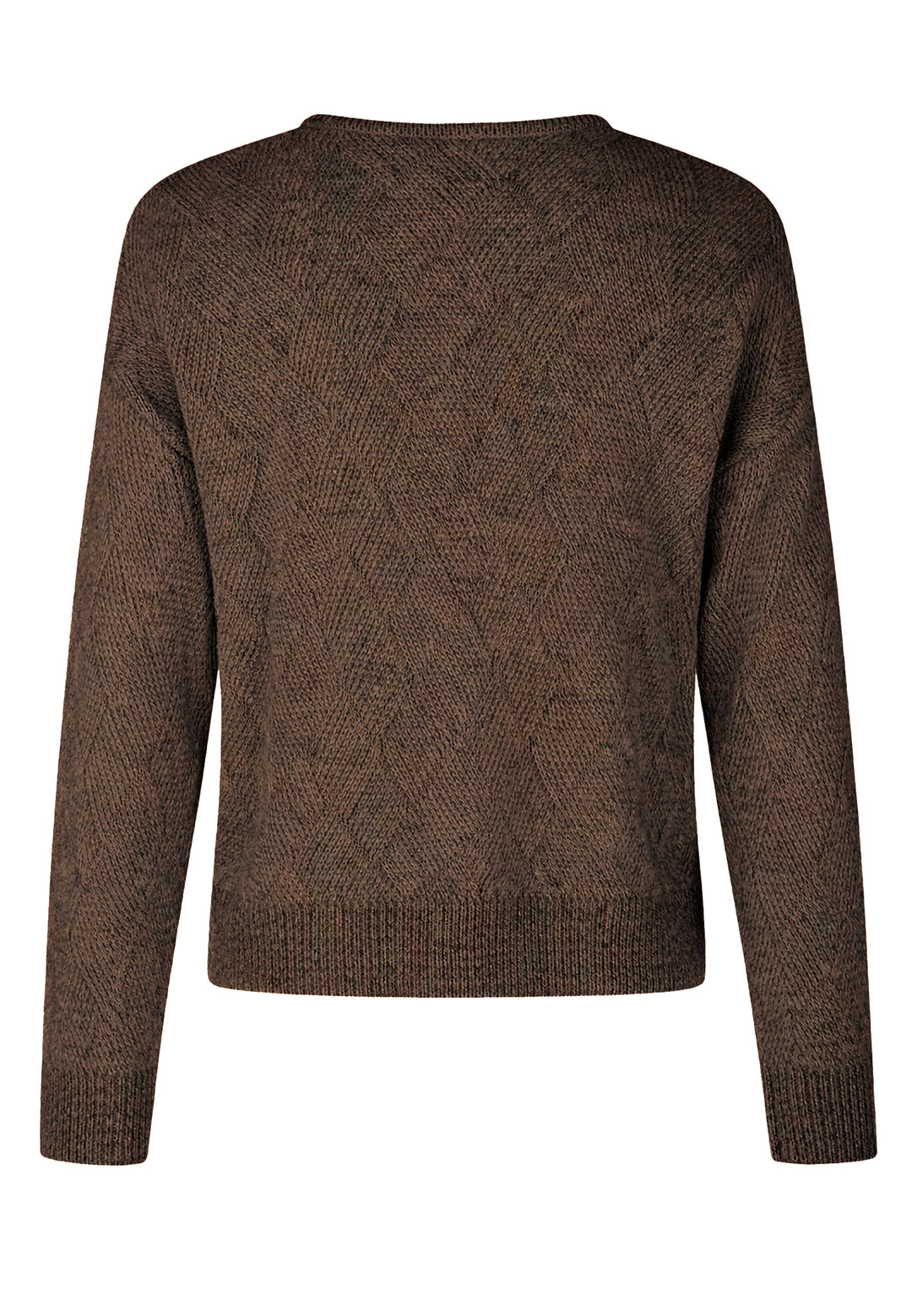 SWEATER, CHOCOLATE PLUM MELANGE 201-1110ME Bild 2
