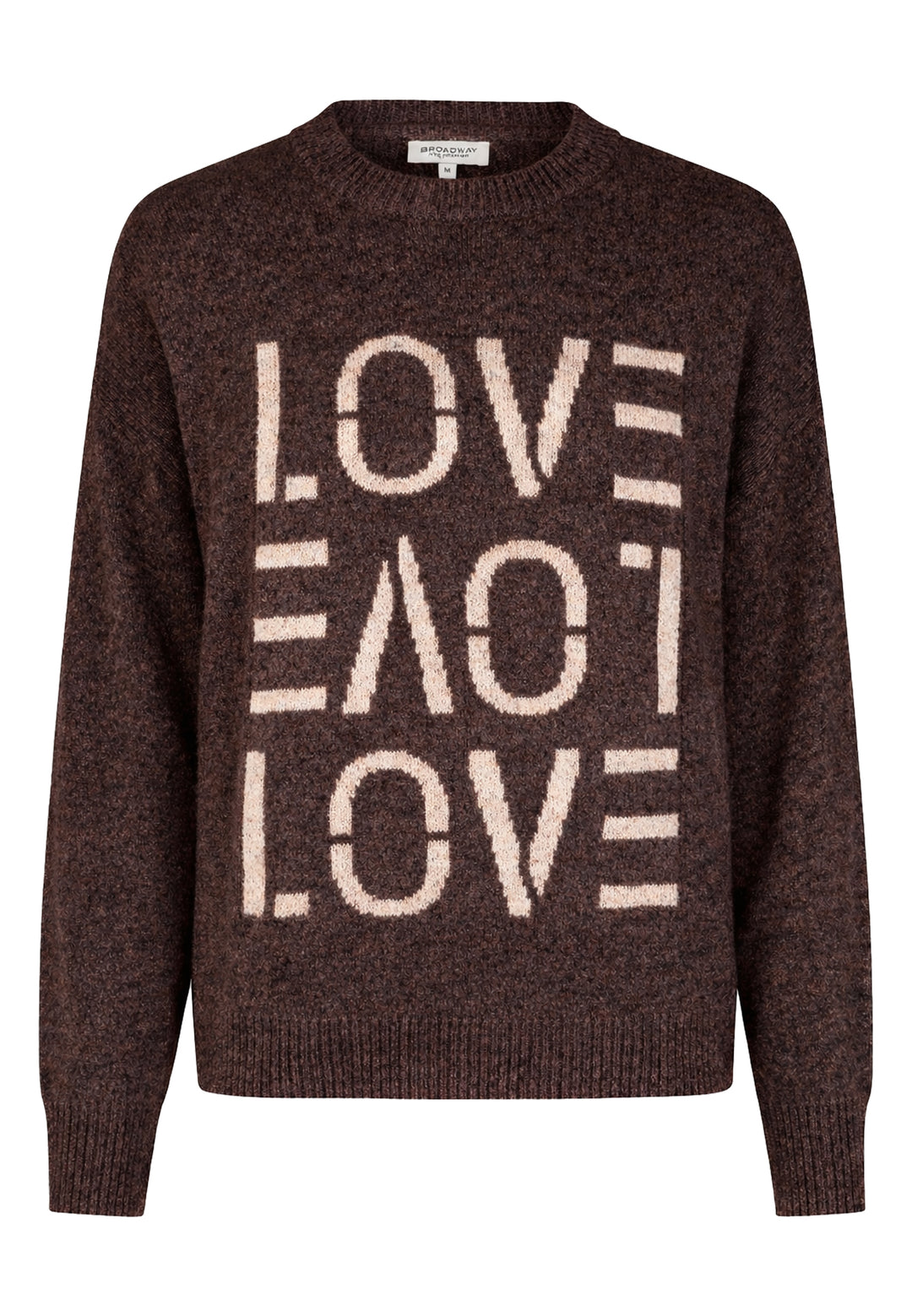 SWEATER, CHOCOLATE PLUM MELANGE 201-1110ME Bild 1