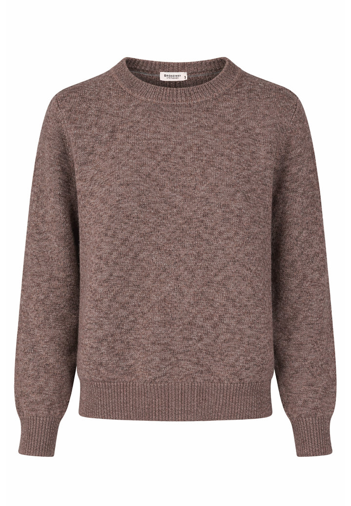 SWEATER, CHOCOLATE PLUM MELANGE 201-1110ME Bild 1