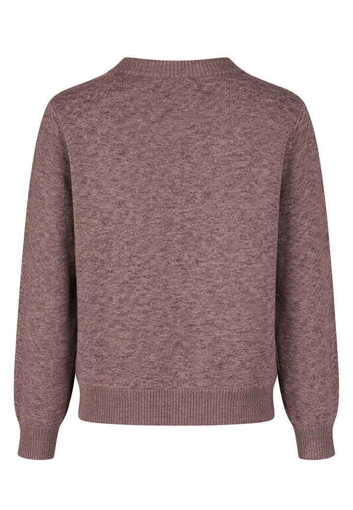 SWEATER, CHOCOLATE PLUM MELANGE 201-1110ME Bild 2