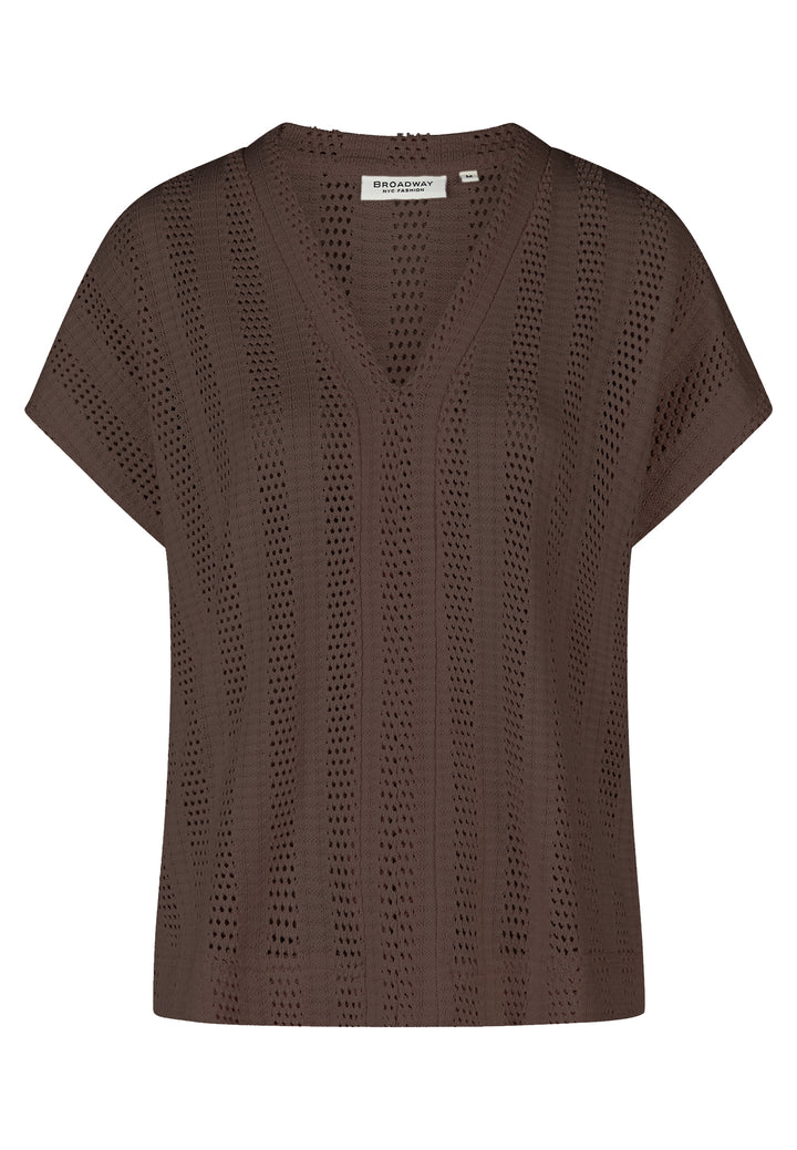 SWEATER, DARK CHOCOLATE 201-131400 Bild 1