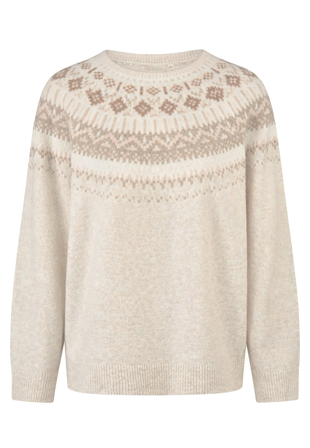 SWEATER, ECRU MELANGE 101-0809ME Bild 1