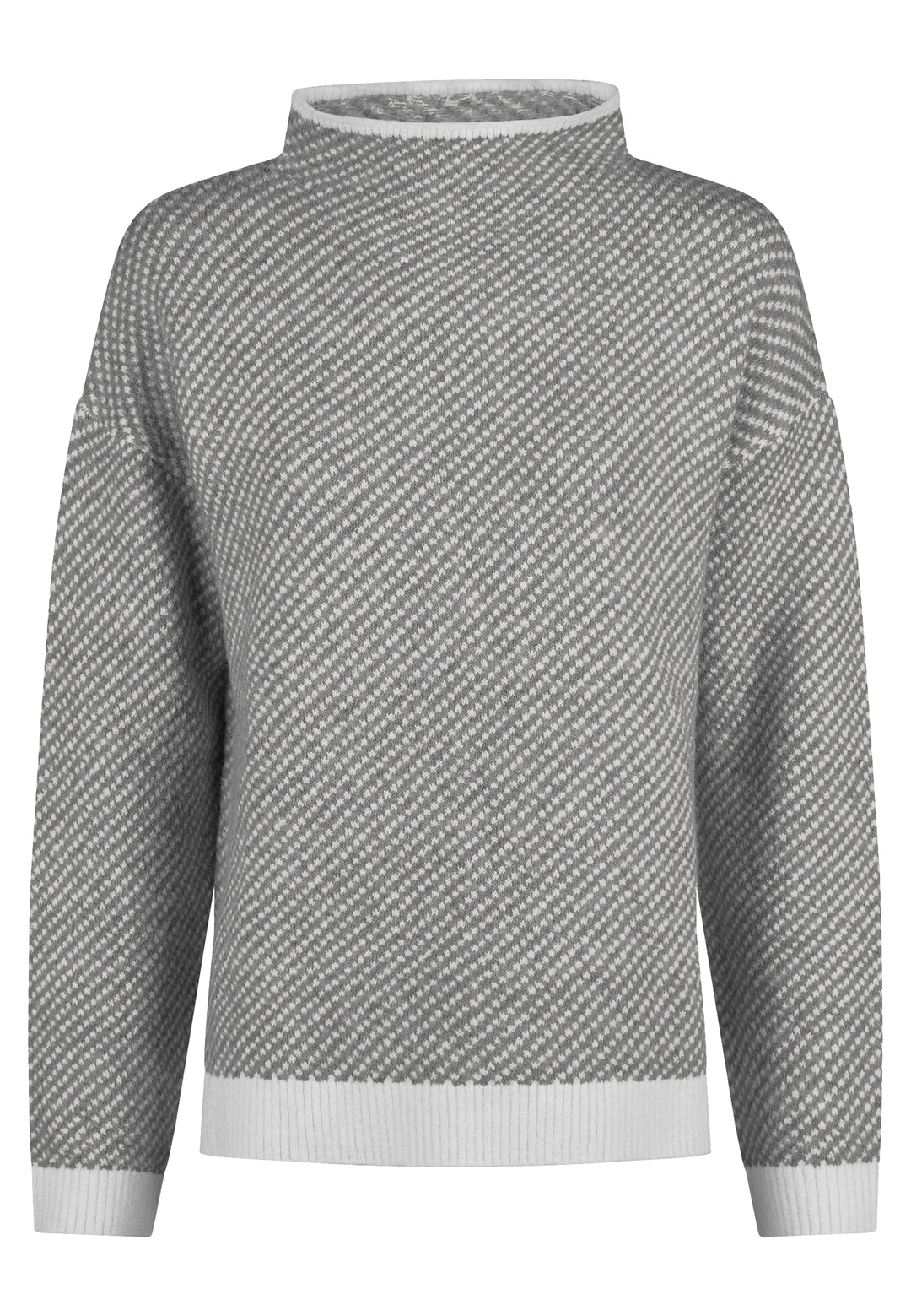SWEATER, FROST GRAY MEL STRIPE 032-0000M1 Bild 1