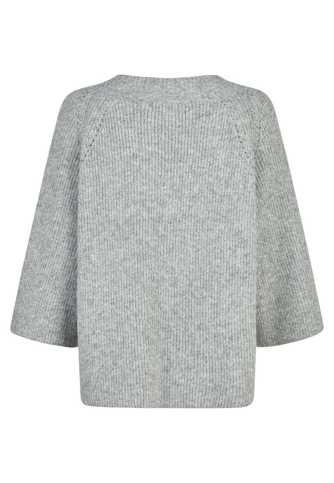 SWEATER, FROST GRAY MELANGE 032-0000ME Bild 2