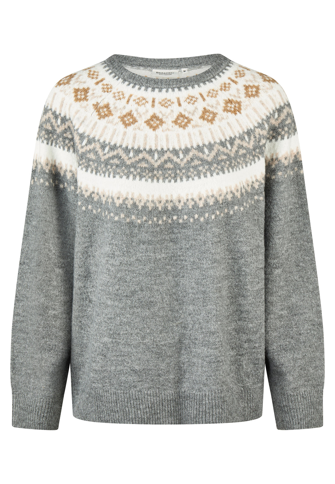 SWEATER, FROST GRAY MELANGE 032-0000ME Bild 1