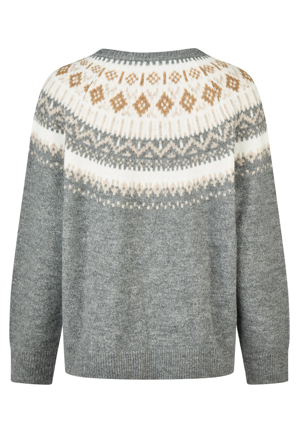 SWEATER, FROST GRAY MELANGE 032-0000ME Bild 2