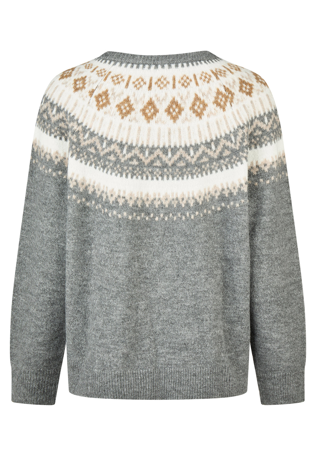 SWEATER, FROST GRAY MELANGE 032-0000ME Bild 2