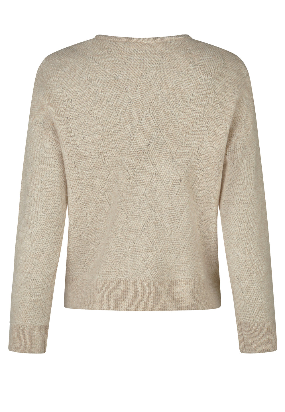 SWEATER, GOLDEN BEIGE MELANGE 231-1304ME Bild 2