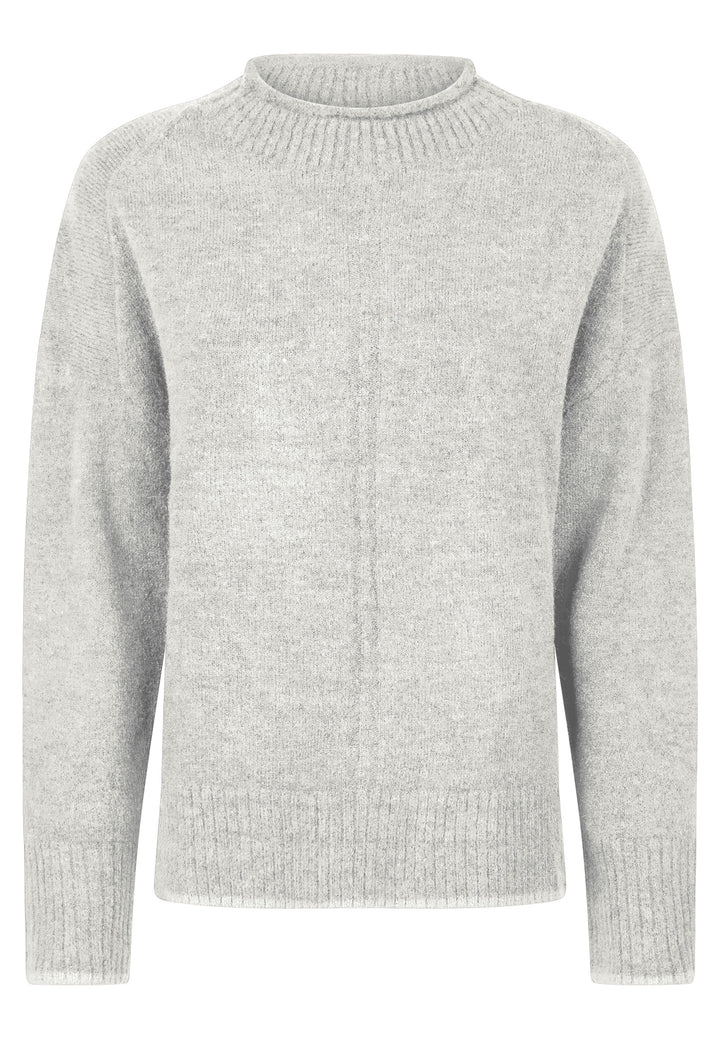 SWEATER, LIGHT GREY MELANGE 050-4201ME Bild 1