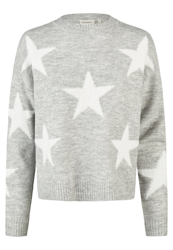SWEATER, LIGHT GREY MELANGE 050-4201ME Bild 1