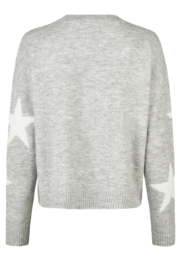 SWEATER, LIGHT GREY MELANGE 050-4201ME Bild 2