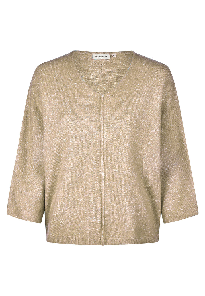 SWEATER, LT CAMEL BEIGE MEL 120-1328ME Bild 1