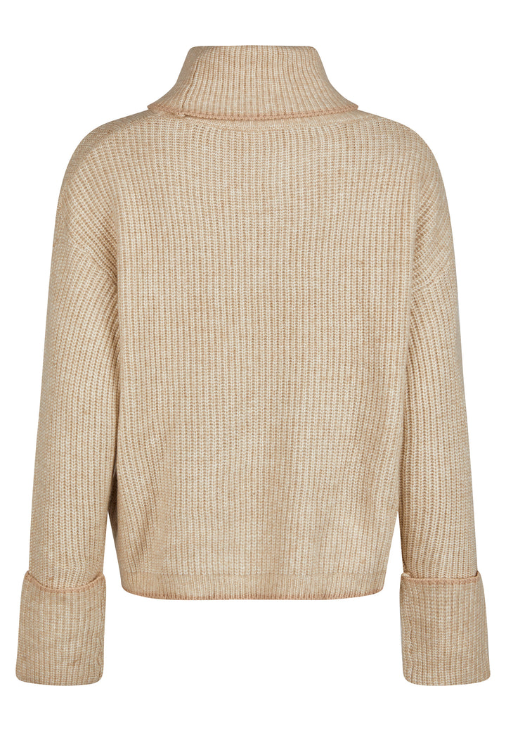 SWEATER, LT CAMEL BEIGE MEL 120-1328ME Bild 2