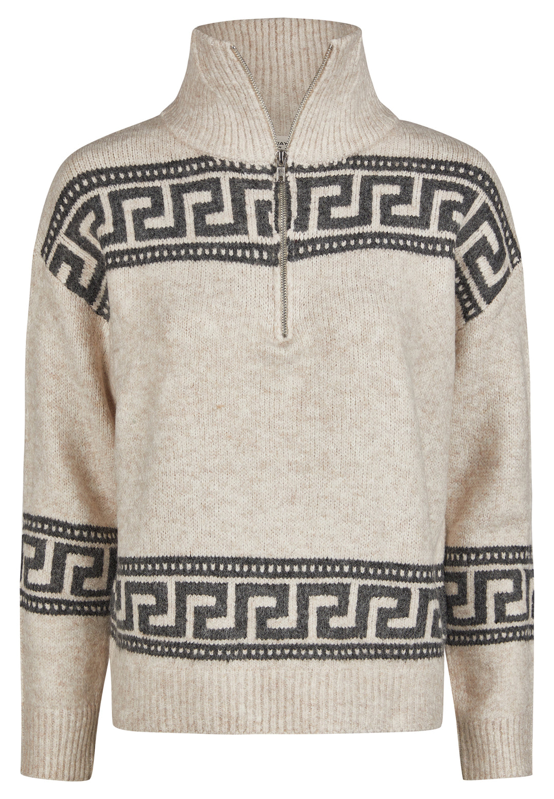 SWEATER, LT CAMEL BEIGE MEL 120-1328ME Bild 1