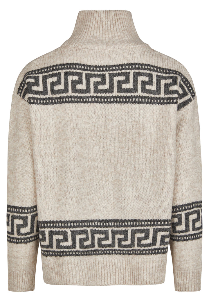 SWEATER, LT CAMEL BEIGE MEL 120-1328ME Bild 2