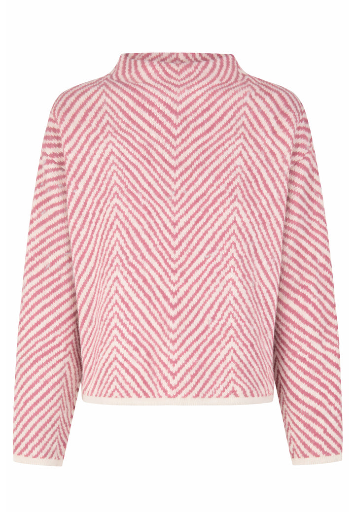 SWEATER, SOFT PINK GRAPHIC 670-181602 Bild 1