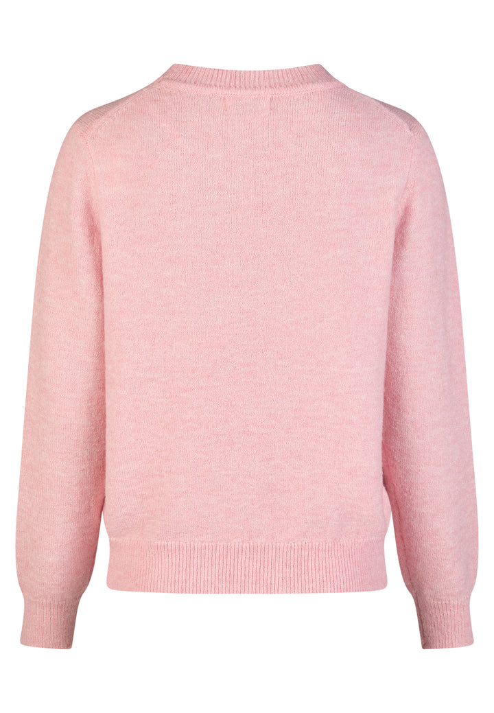 SWEATER, SOFT PINK MELANGE 670-1816ME Bild 2