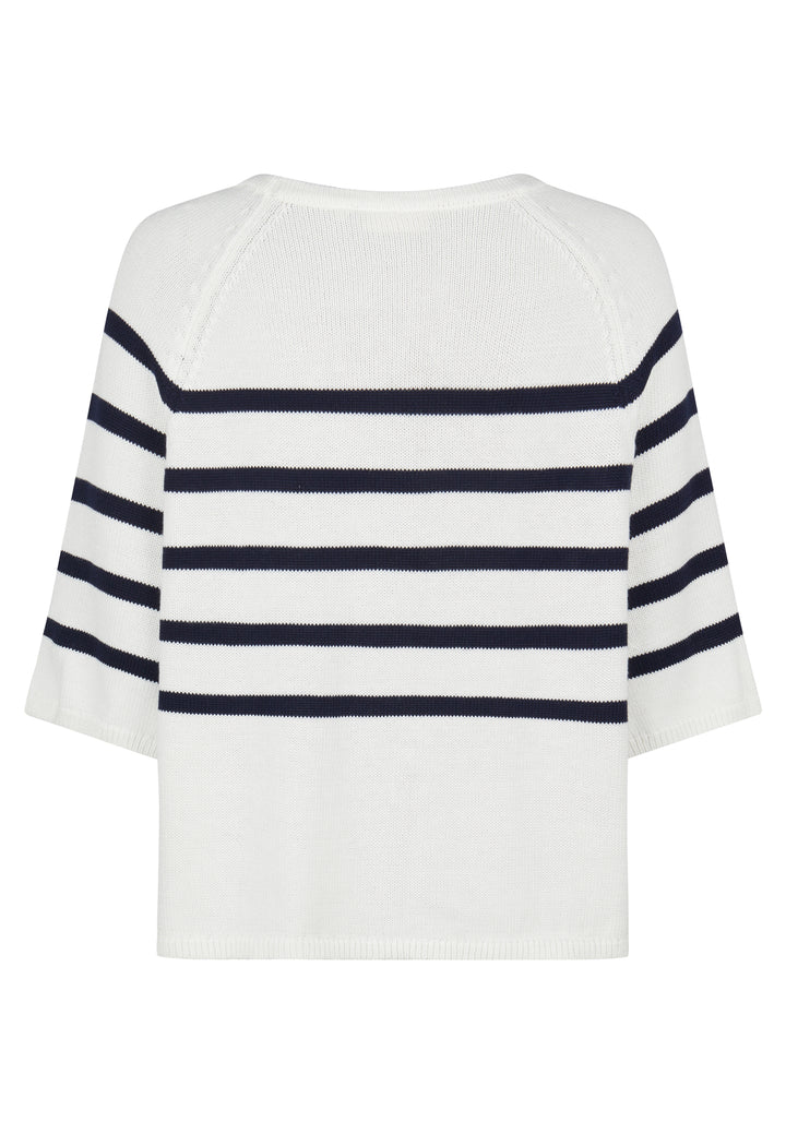 SWEATER, SOFT WHITE STRIPE 101-060601 Bild 2