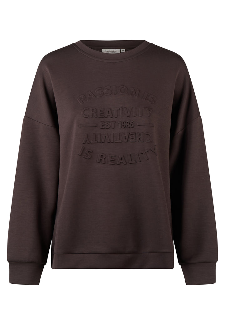 SWEATSHIRT, ESPRESSO 201-110300 Bild 1