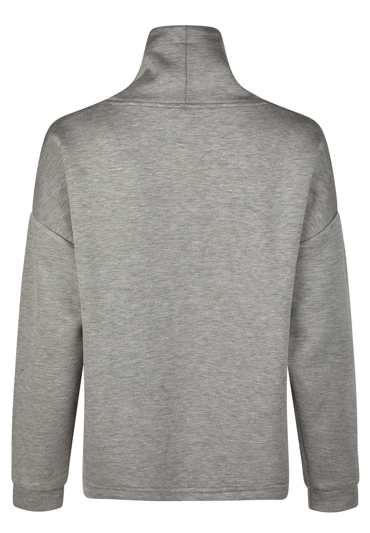 SWEATSHIRT, FROST GRAY MELANGE 032-0000ME Bild 2