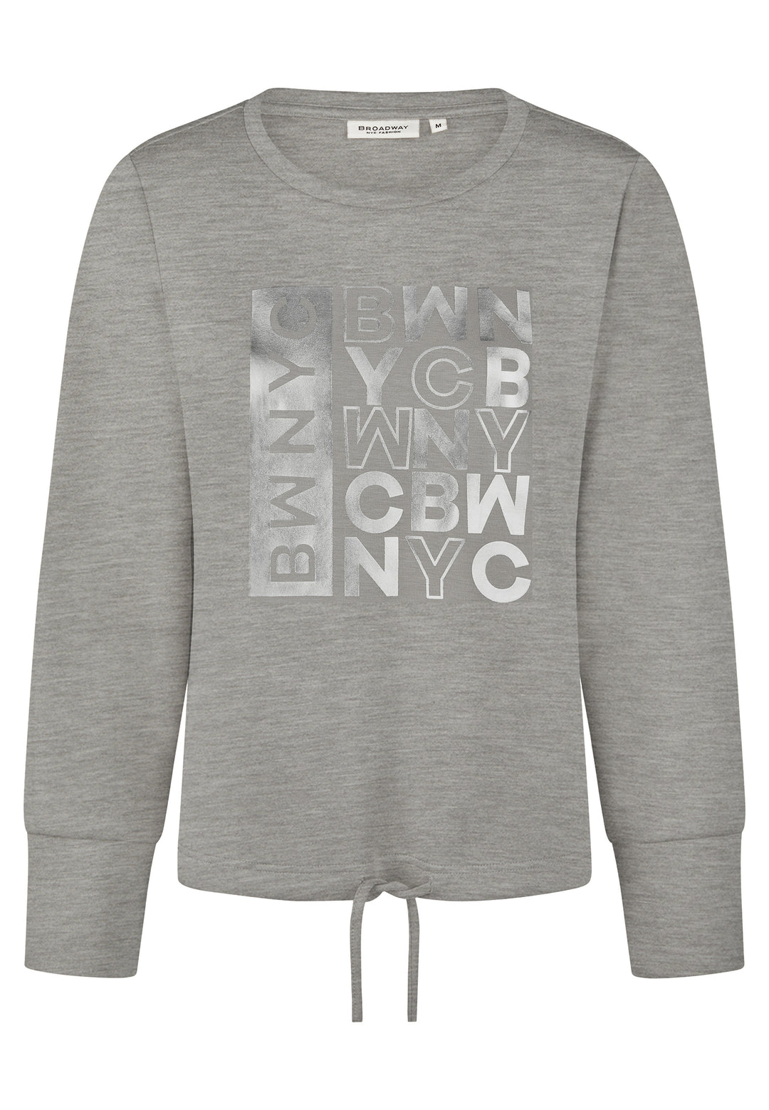 SWEATSHIRT, FROST GRAY MELANGE 032-0000ME Bild 1