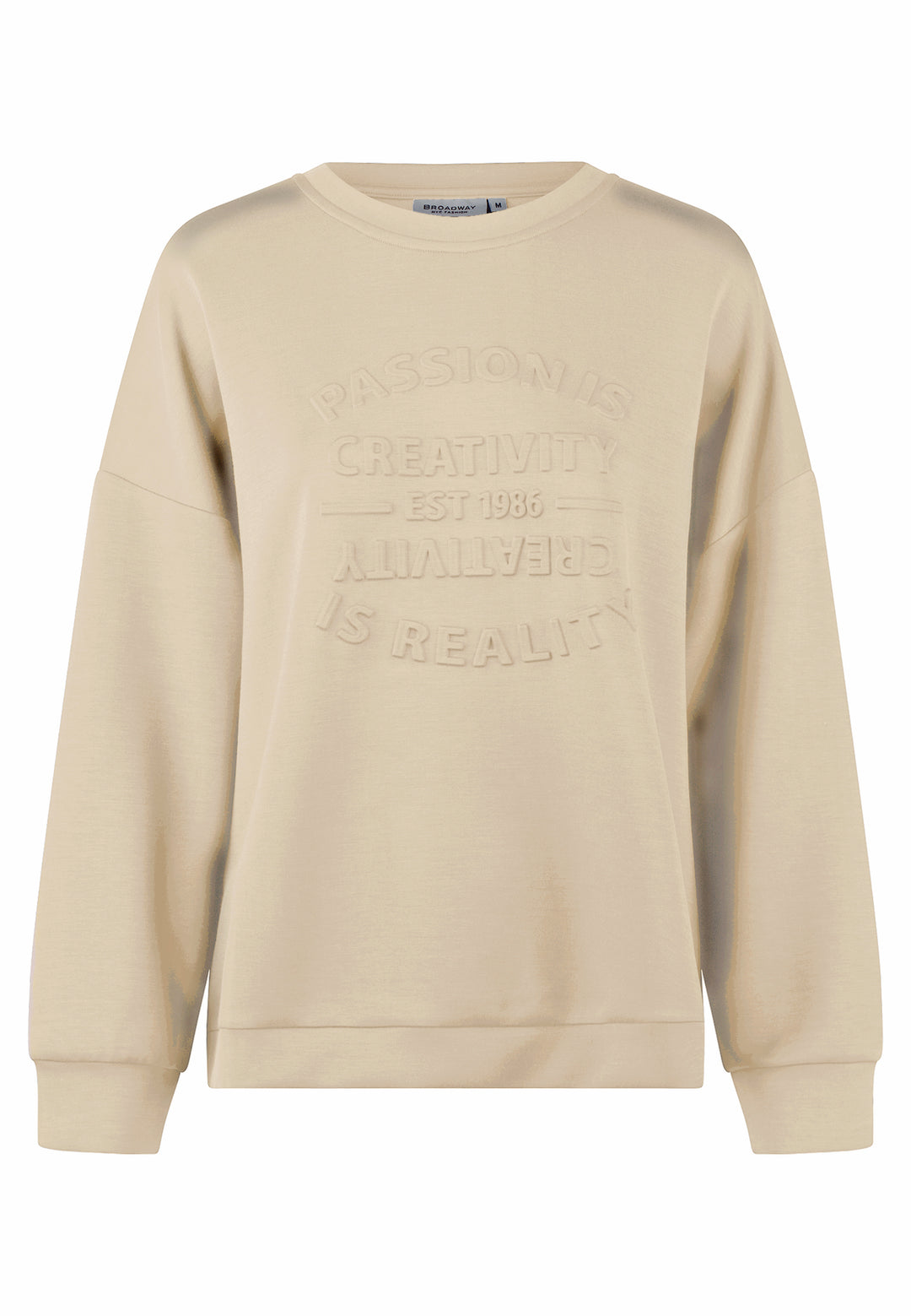 SWEATSHIRT, WARM SAND 120-121400 Bild 1