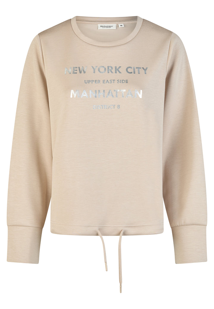 SWEATSHIRT, WARM SAND 120-121400 Bild 1