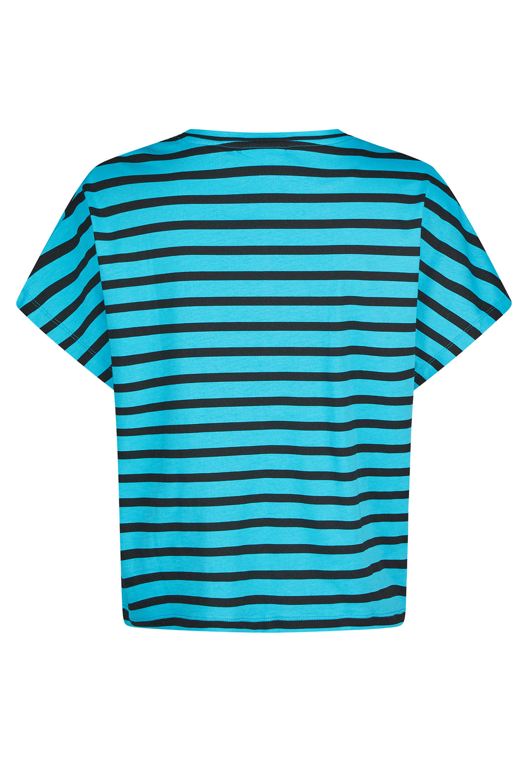 T-SHIRT, AQUA BLUE STRIPED 420-472501 Bild 2
