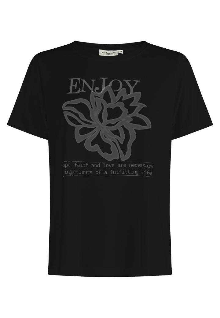 T-SHIRT, BLACK 001-030300 Bild 1