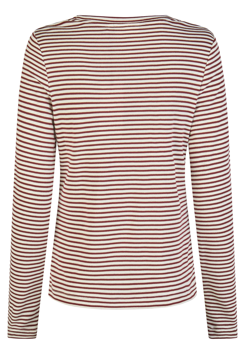 T-SHIRT, BURGUNDY STRIPE 601-161705 Bild 2