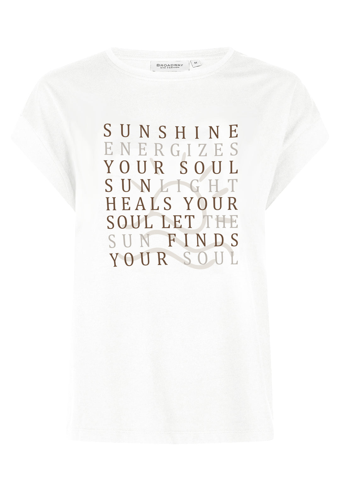 T-SHIRT, D1 SOFT WHITE 101-0606D1 Bild 1