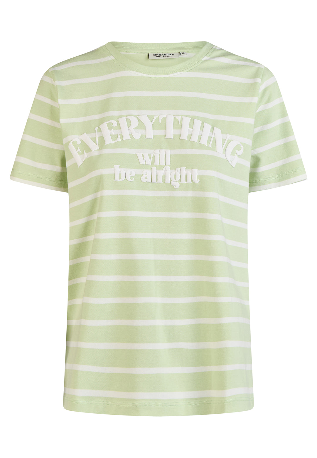 T-SHIRT, GLOW GREEN STRIPE 330-022001 Bild 1