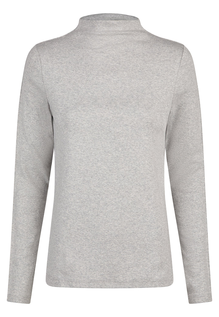 T-SHIRT, LIGHT GREY MELANGE 050-4201ME Bild 1