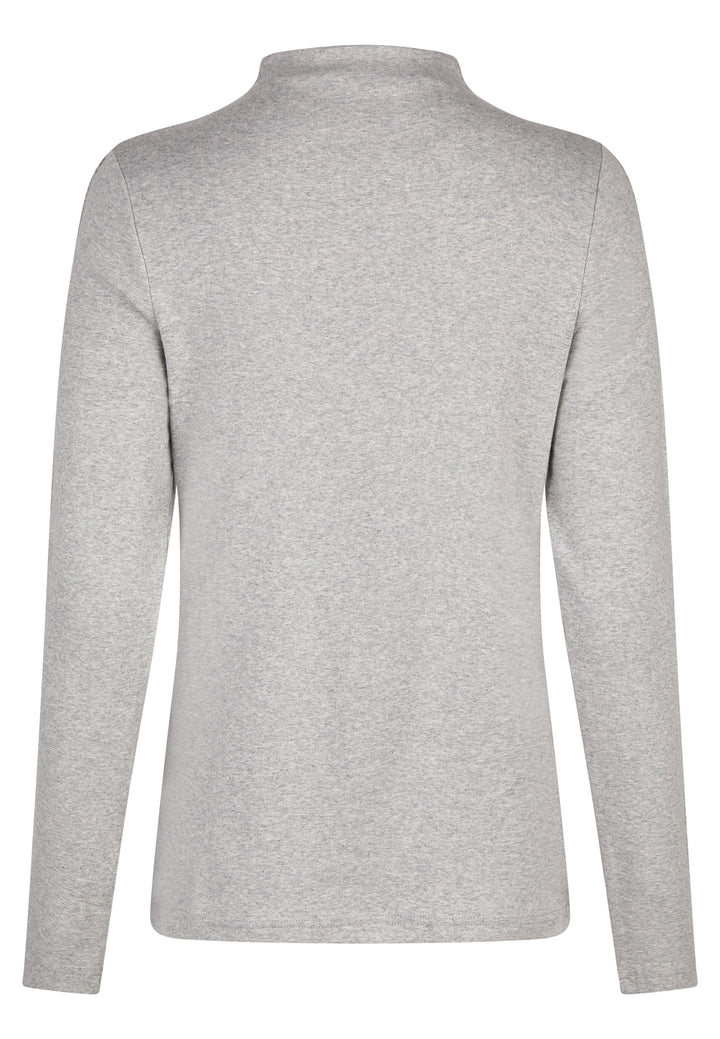 T-SHIRT, LIGHT GREY MELANGE 050-4201ME Bild 2