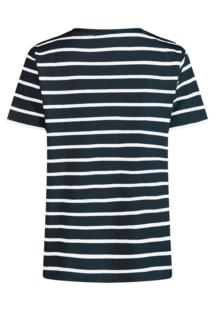 T-SHIRT, NAVY BLUE STRIPE 402-392403 Bild 2